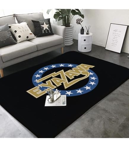 Amazon.co.jp: 矢沢永吉 ラグマット ワシロゴブラウン : ホーム＆キッチン